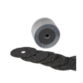 Silicon carbide fiber sanding disc